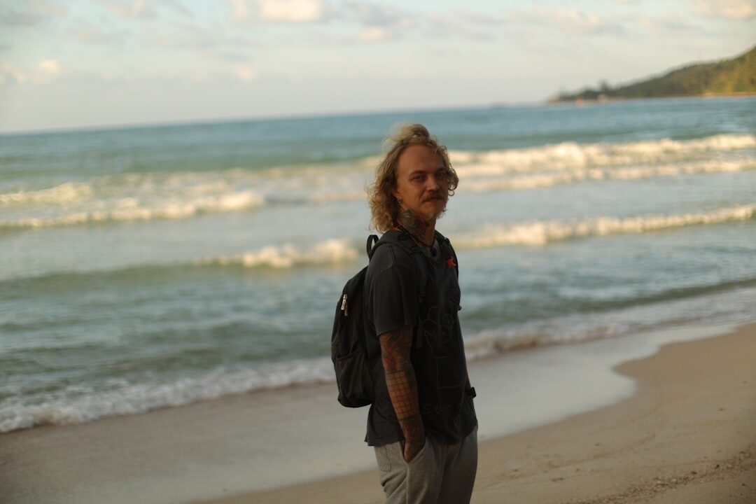 hollywood star at beach