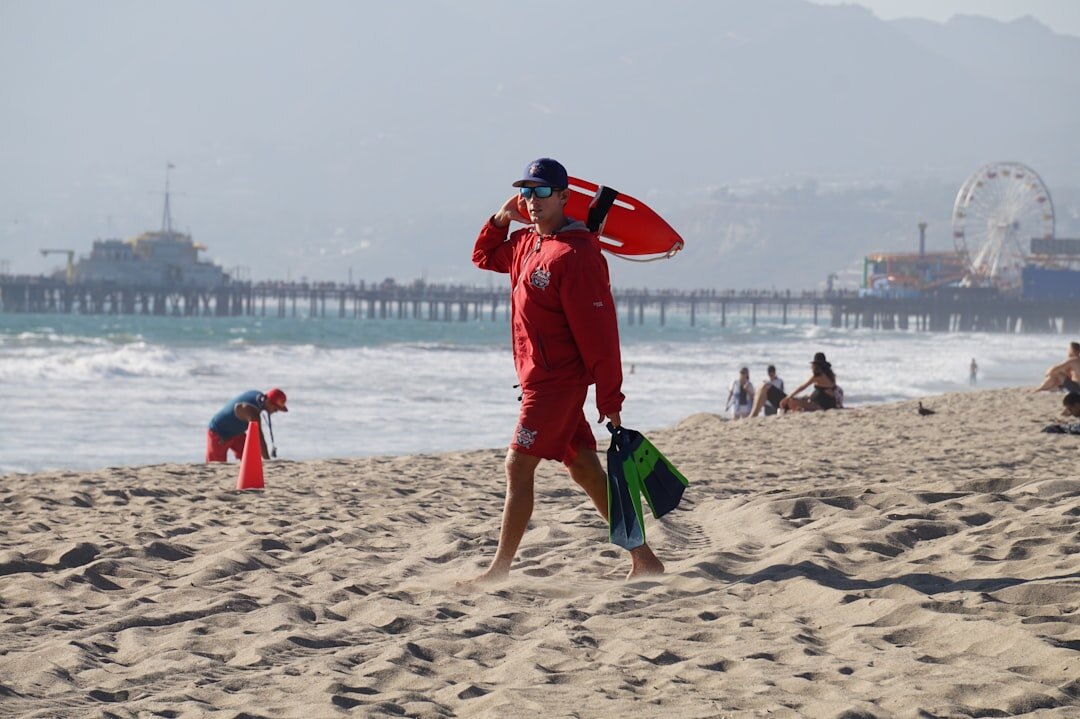 hollywood star at beach