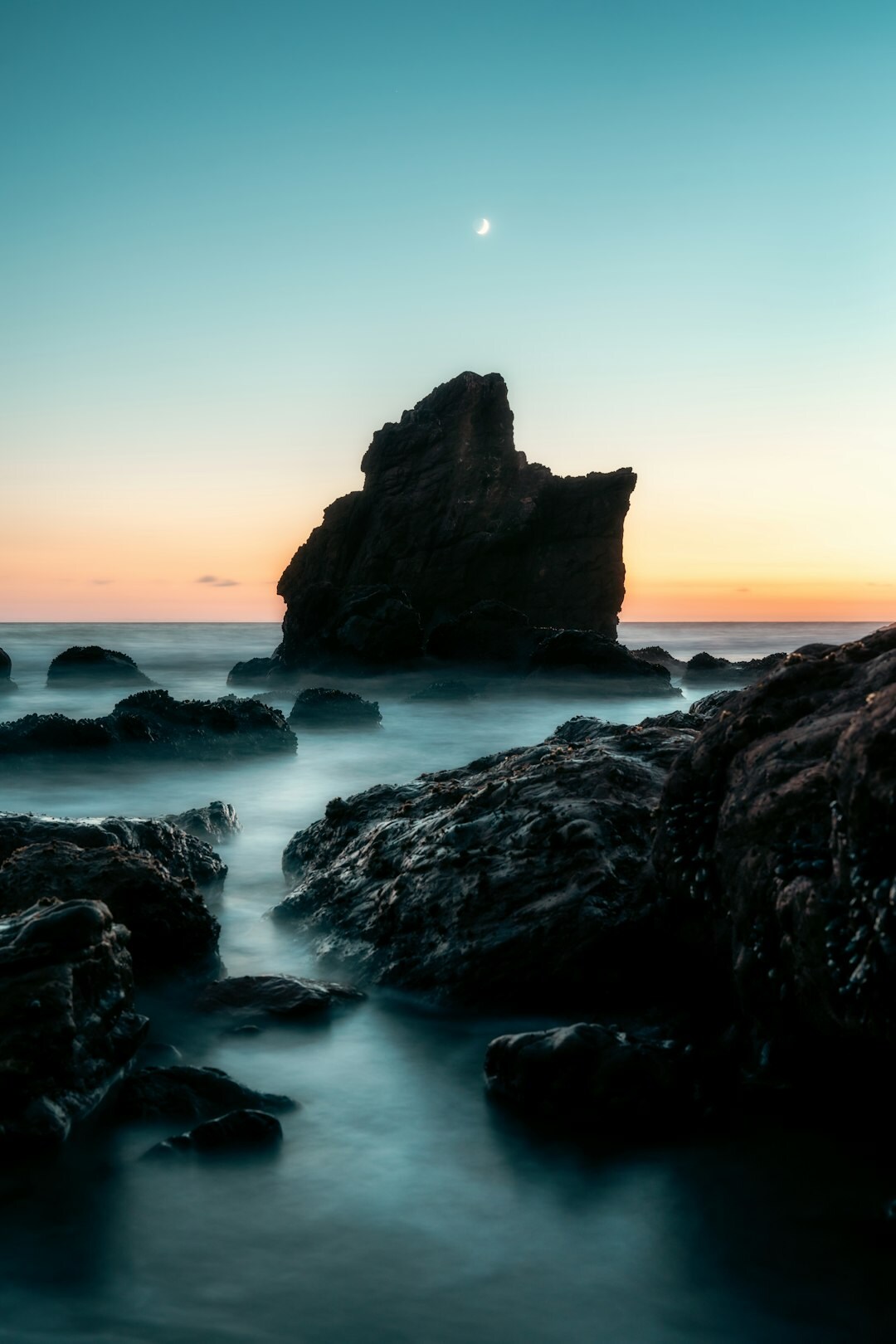 malibu beach sunset